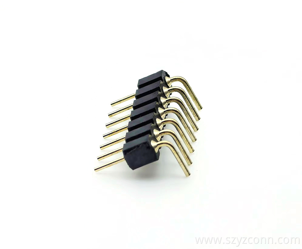 2.54mm machined pin header 7p 2.54mm machined pin header 7p
